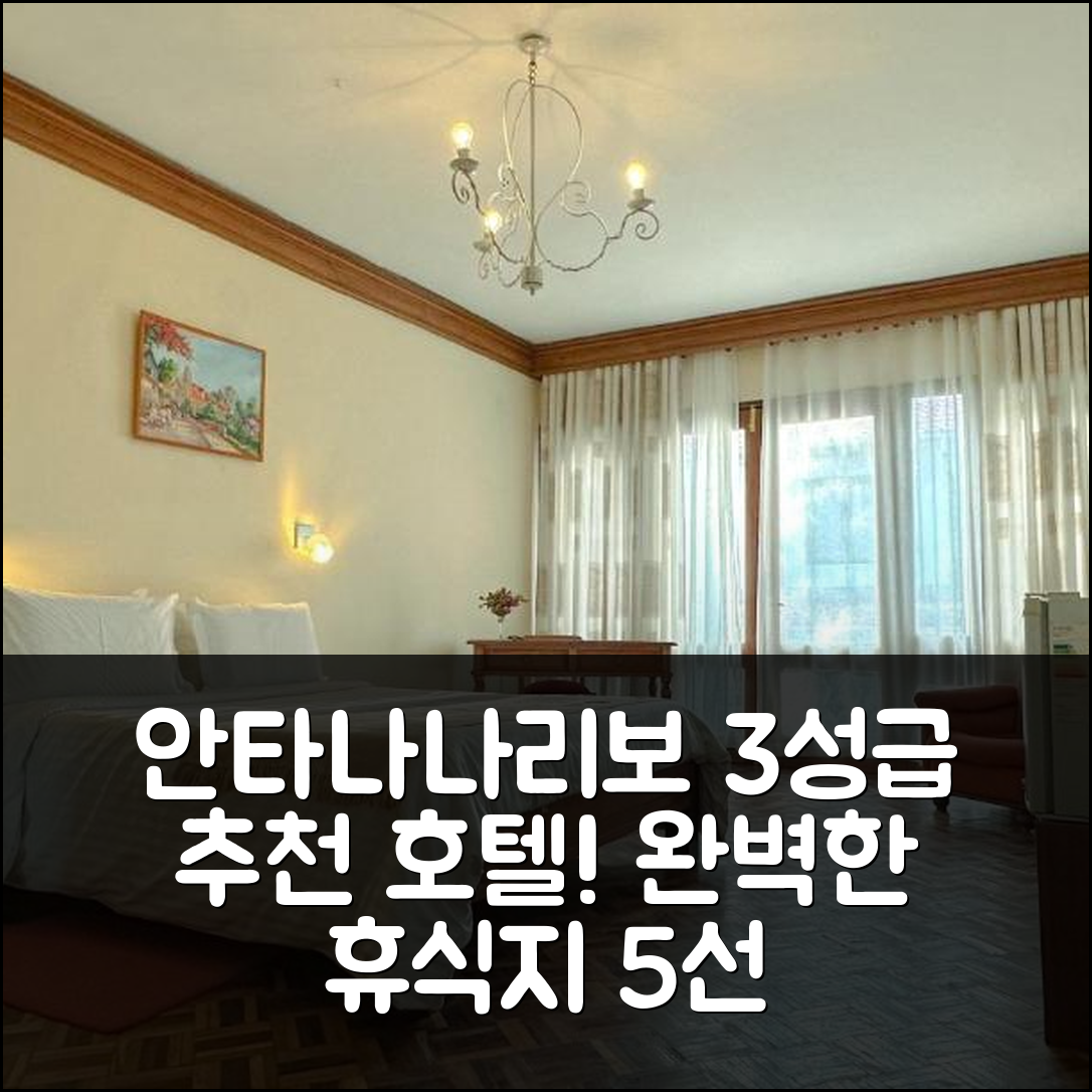 안타나나리보 숙소 여행 호텔 추천 라 레지던스 당케라나 | 3성급 조식과 수영장으로 완벽한 휴식지 5가지 이유