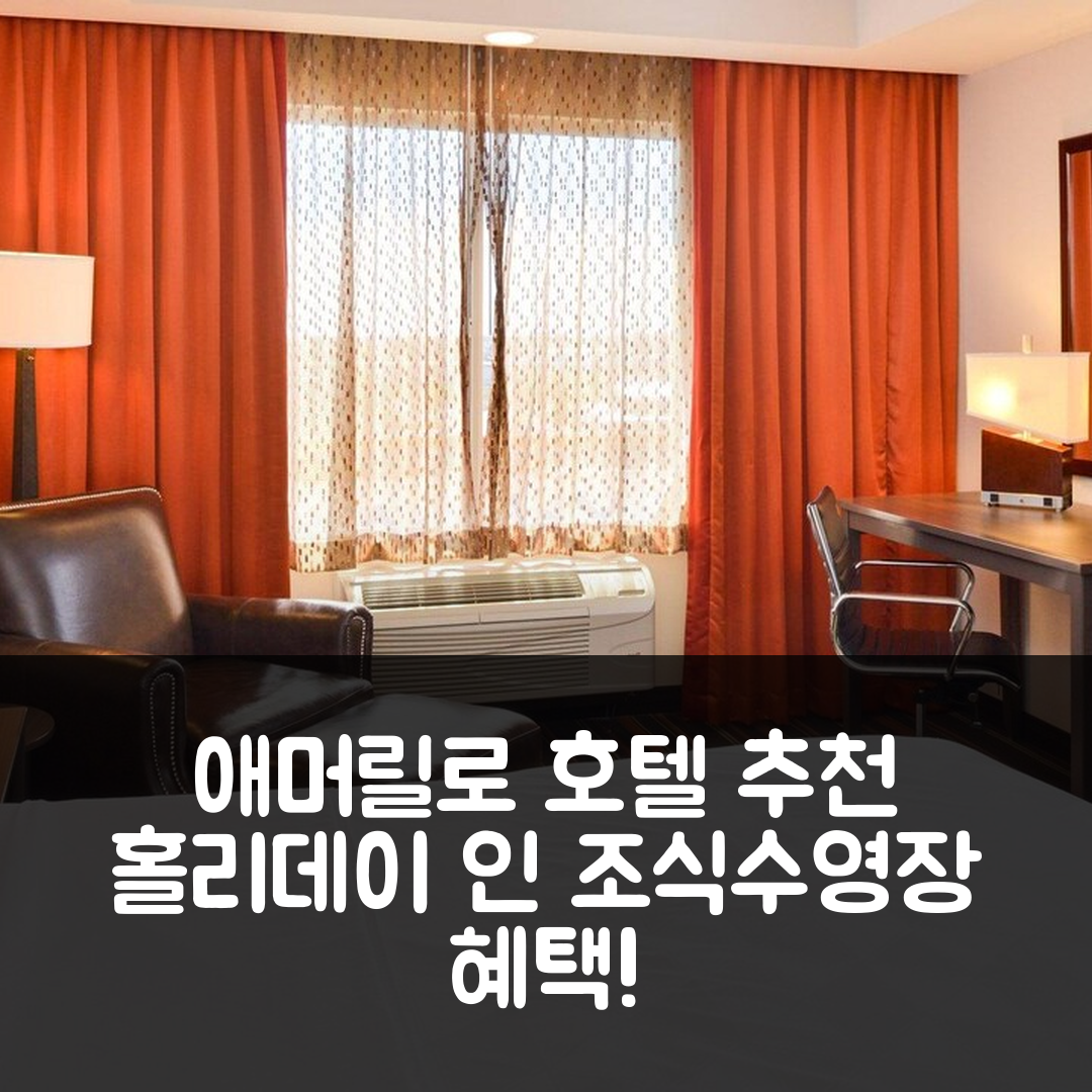 애머릴로 숙소 여행 호텔 추천 홀리데이 인 아메릴로 웨스트 메디컬 센터 | 조식과 수영장 가성비 뛰어난 7가지 이유