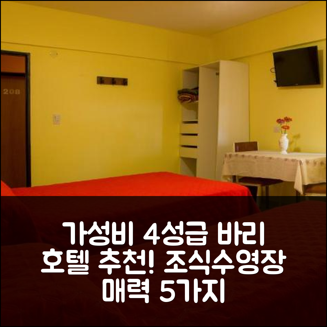 멘도사 숙소 여행 호텔 추천 바리 호텔 | 가성비 뛰어난 4성급 조식과 수영장 매력 5가지