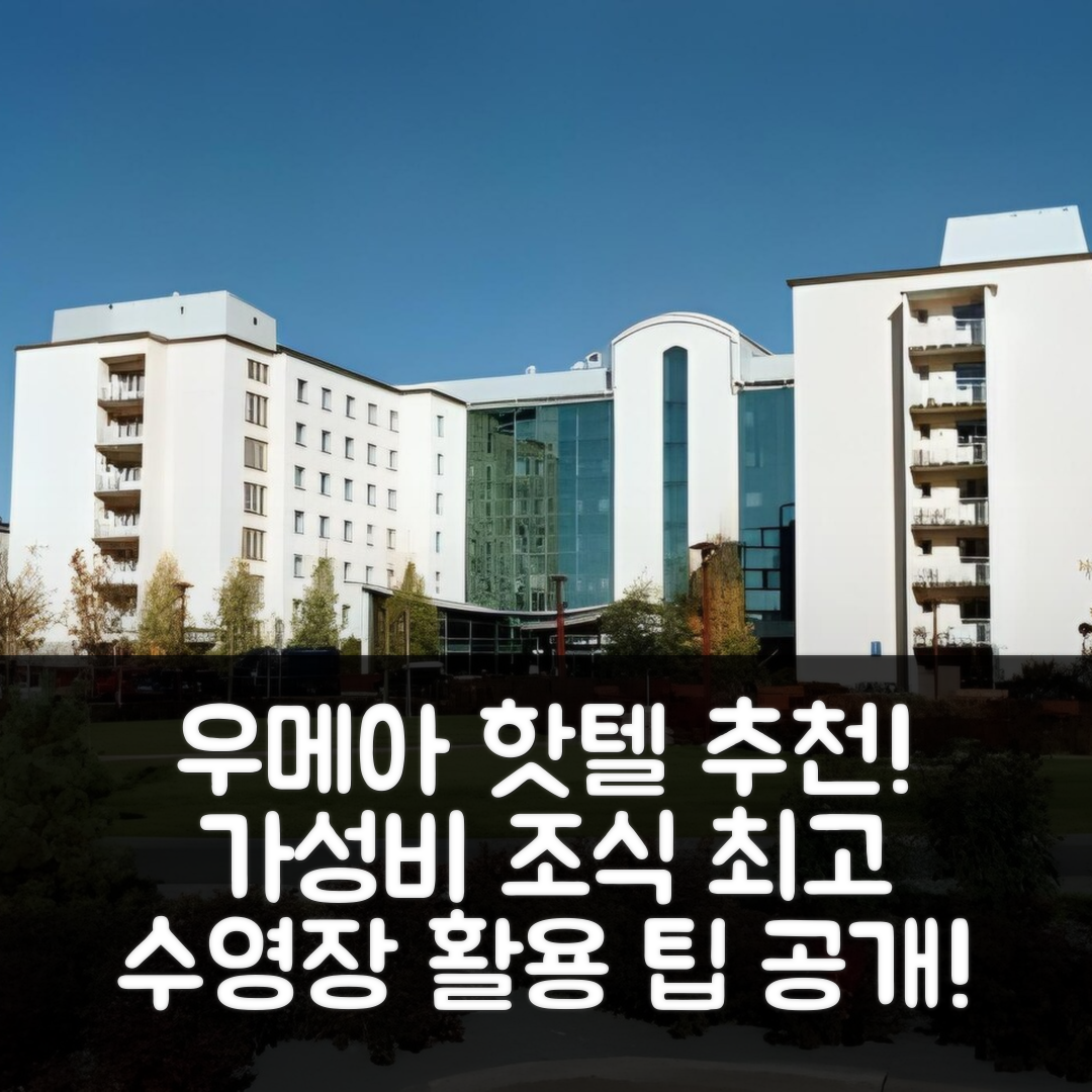 우메아 숙소 여행 호텔 추천 핫텔 뷔르켄 | 가성비와 조식이 뛰어난 5가지 이유와 수영장 활용 팁